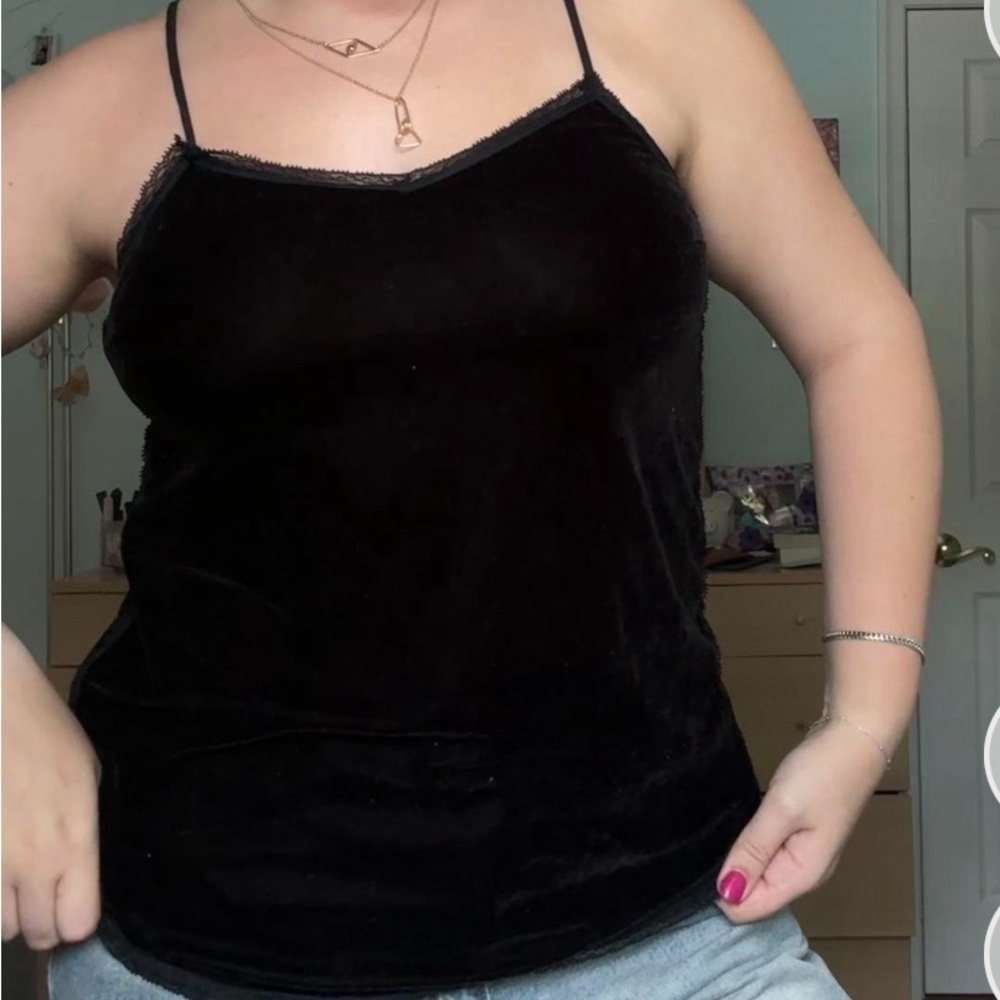 American Vintage velvet cami